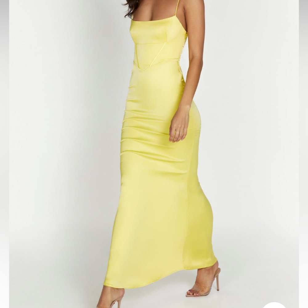 MESHKI Desiree Corset Maxi